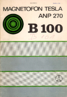 Tesla b100 - Navod k udrzbe 